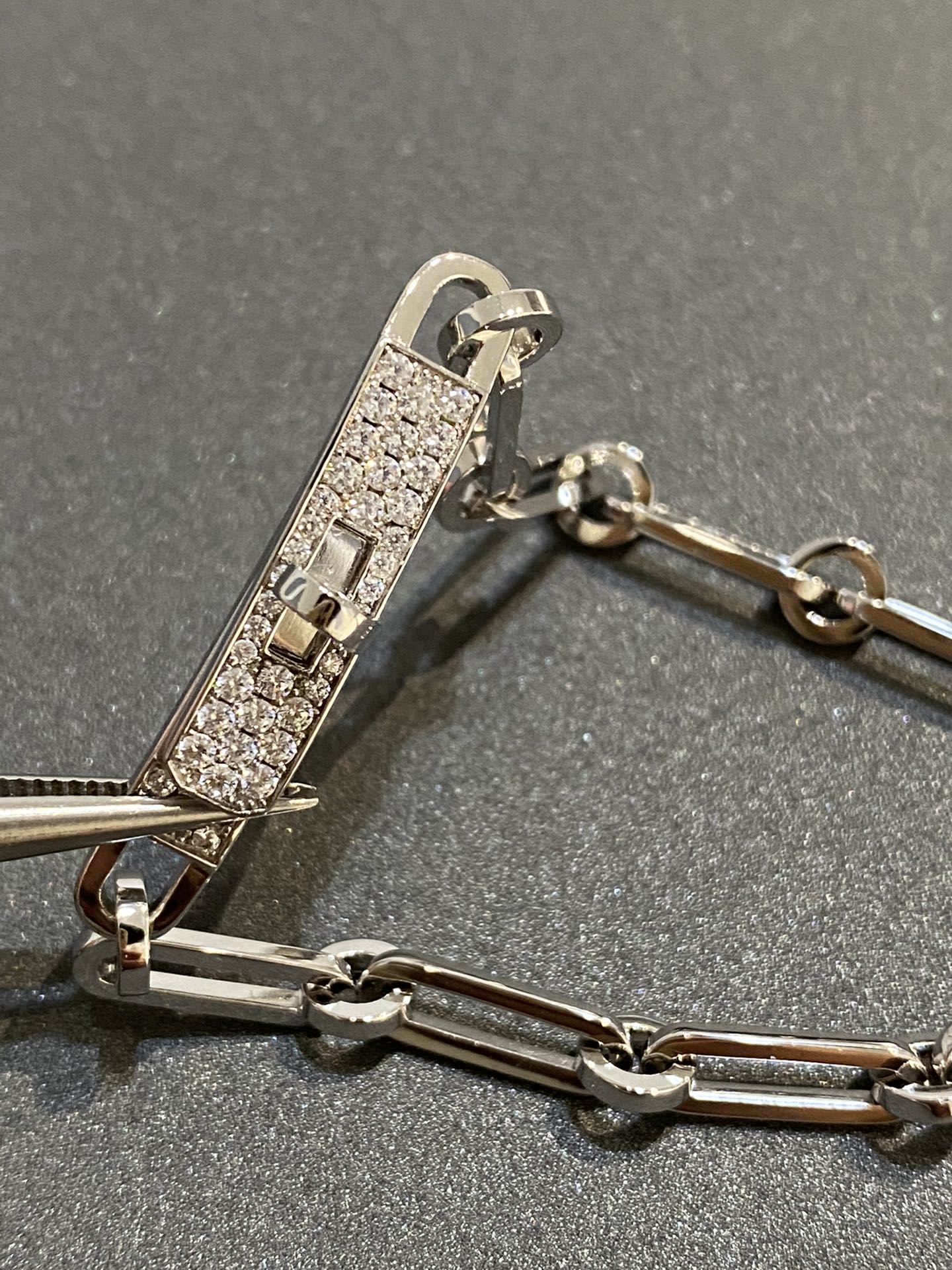 [baslovejewels]CHAINE BRACELET SMALL MODEL DIAMOND