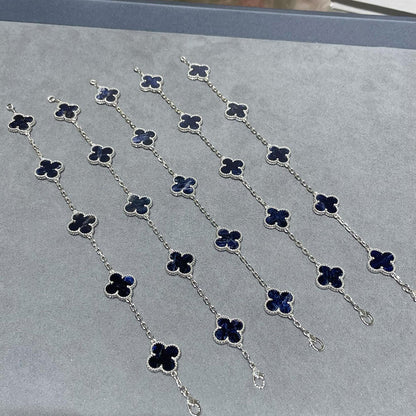 [AURORA]CLOVER 5 MOTIF PIETERSITE BRACELET COLLECTION