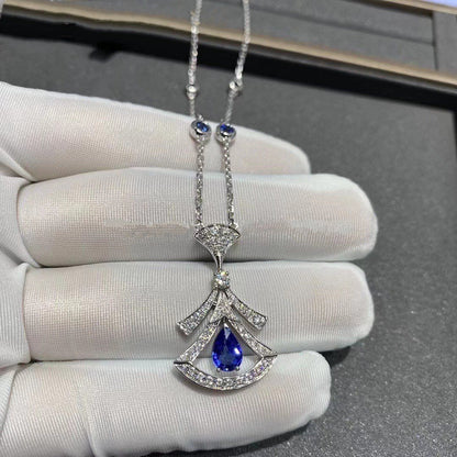 [baslovejewels]DREAM NECKLACE AGATE DIAMOND SILVER