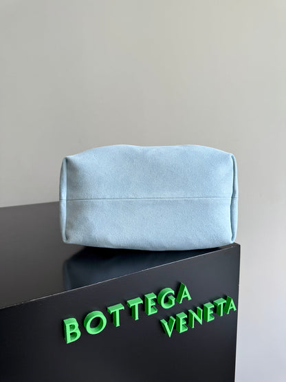 BOTTEGA VENETA 25S SMALL PINACOTECA REVERSIBLE BAG 24 IN IVORY CALFSKIN