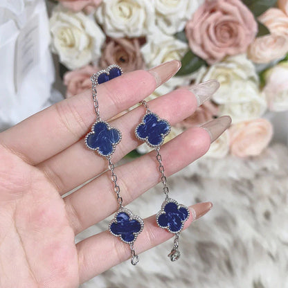 [AURORA]CLOVER 5 MOTIF PIETERSITE BRACELET COLLECTION
